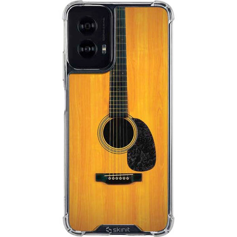 Wood Guitar Moto G Power 5G (2024) Clear Case