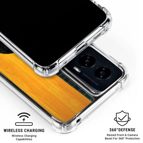 Wood Guitar Moto G Power 5G (2024) Clear Case