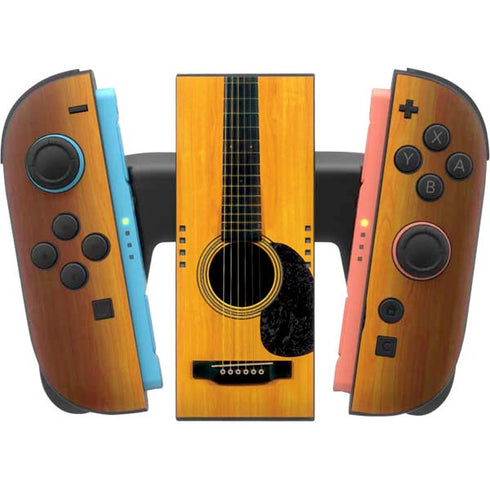Wood Guitar Nintendo Switch 2 (2025) Joy-Con Controller Skin
