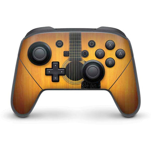 Wood Guitar Nintendo Skins