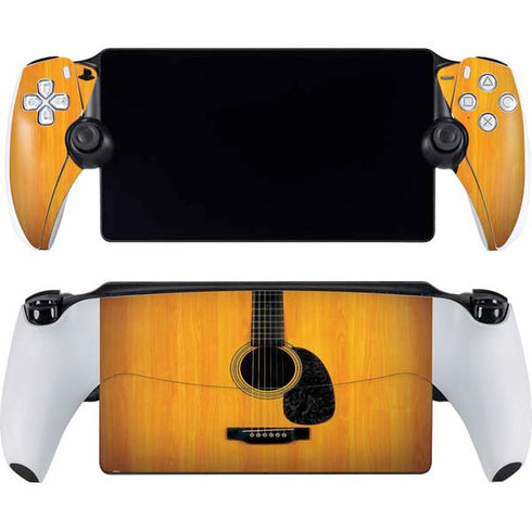 Wood Guitar PlayStation PS5 Skins