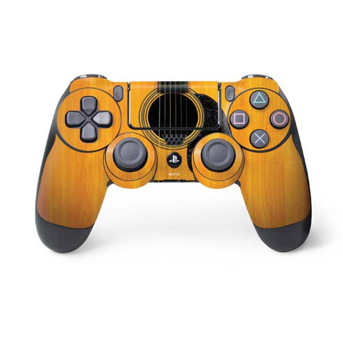 Wood Guitar PlayStation PS4 Skins