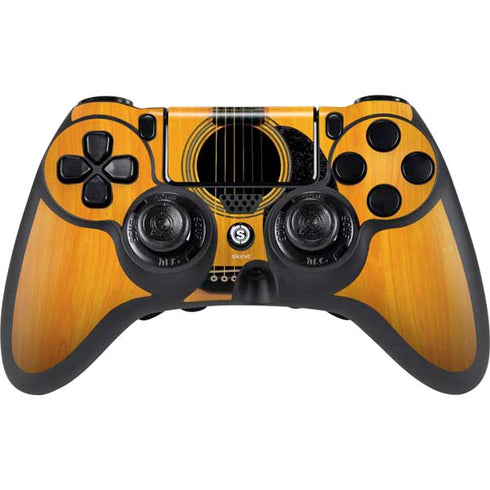 Wood Guitar PlayStation PS4 Skins