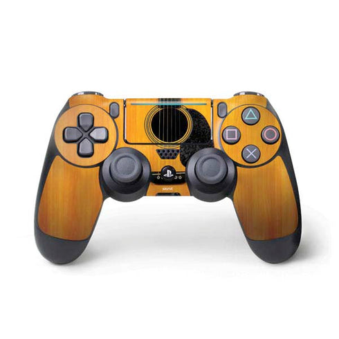 Wood Guitar PlayStation PS4 Skins