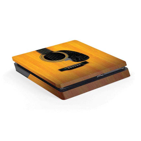Wood Guitar PlayStation PS4 Skins