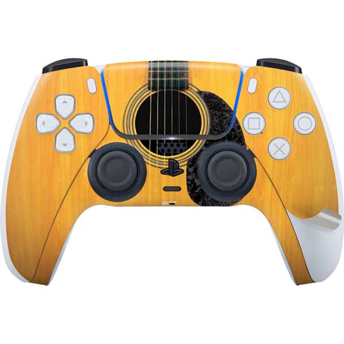 Wood Guitar PS5 Pro Disk Bundle Skin