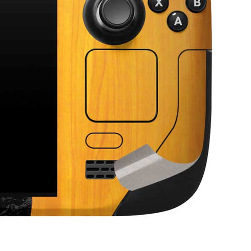 Wood Guitar Steam Deck Handheld Gaming Computer Skin