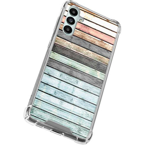 Wooden Stripes Gabb Phone 4 Clear Case