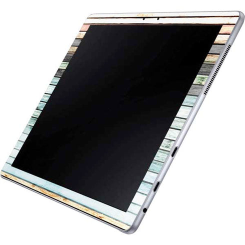 Wooden Stripes Galaxy Book 12in Skin