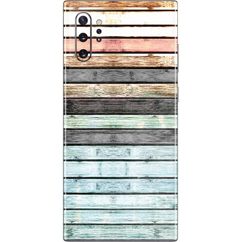 Wooden Stripes Galaxy Note 10 Plus Skin