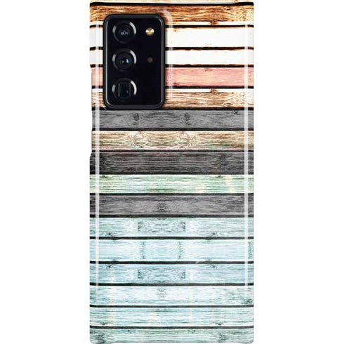 Wooden Stripes Galaxy Cases