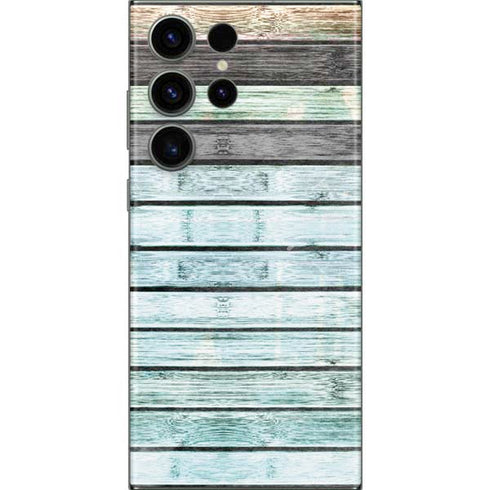 Wooden Stripes Galaxy Skins