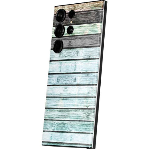 Wooden Stripes Galaxy Skins