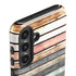 Wooden Stripes Galaxy S25 Impact Case