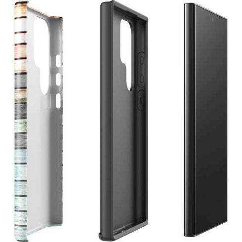 Wooden Stripes Galaxy S25 Ultra Impact Case