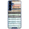 Wooden Stripes Galaxy S25 Plus Clear Case