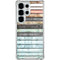 Wooden Stripes Galaxy S25 Ultra Clear Case