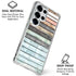 Wooden Stripes Galaxy S25 Ultra Clear Case