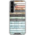 Wooden Stripes Galaxy S26 Clear Case