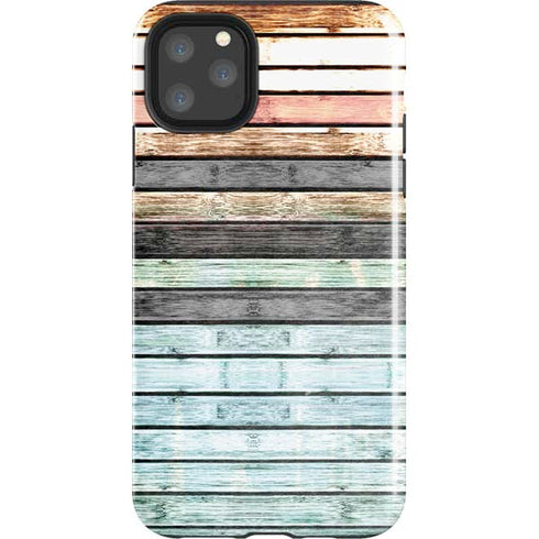 Wooden Stripes iPhone Cases