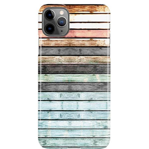 Wooden Stripes iPhone Cases