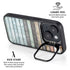 Wooden Stripes iPhone 14 Kickstand Case