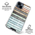 Wooden Stripes iPhone 15 Clear Case