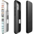 Wooden Stripes iPhone 16 Plus Impact Case