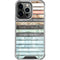 Wooden Stripes iPhone 16 Pro Max Clear Case