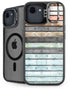 Wooden Stripes iPhone 16e Kickstand Case