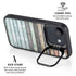Wooden Stripes iPhone 16e Kickstand Case