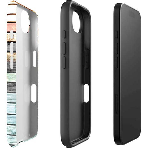 Wooden Stripes iPhone 16e Impact Case