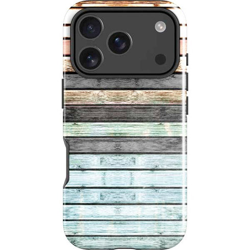 Wooden Stripes iPhone 18 Pro Max Impact Case