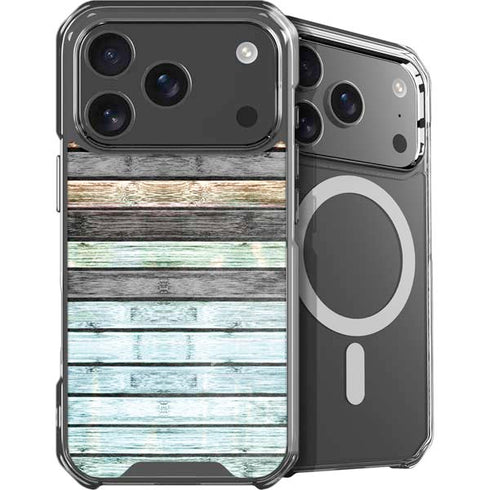 Wooden Stripes iPhone 18 Pro Max MagSafe Case