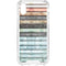 Wooden Stripes iPhone XS Clear Case