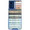 Wooden Stripes Moto G 5G (2024) Clear Case