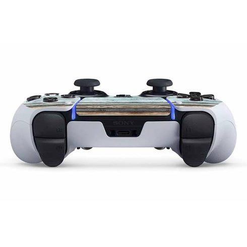 Wooden Stripes PS5 DualSense Edge Pro Controller Skin