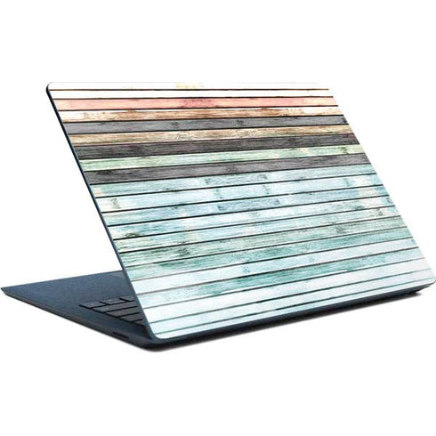 Wooden Stripes Surface Laptop Skin