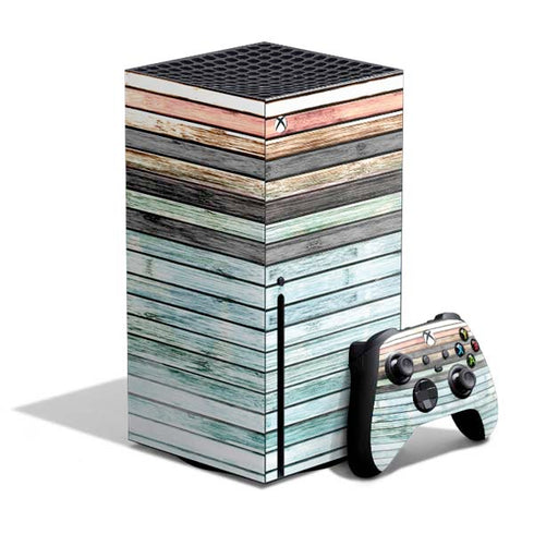 Wooden Stripes Xbox Series X Skins