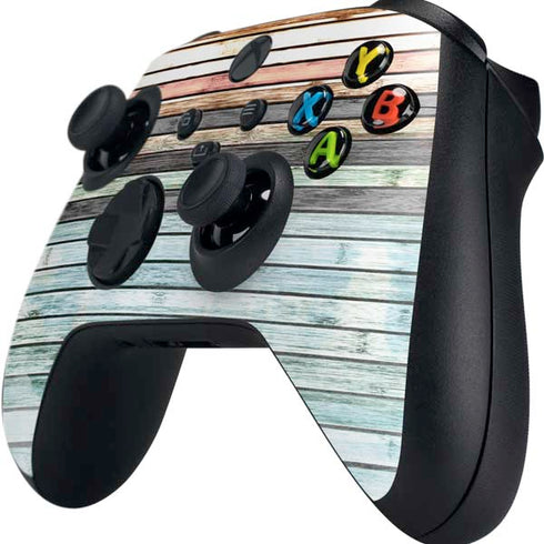 Wooden Stripes Xbox Series X Controller Skin