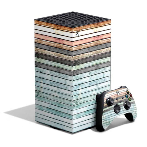 Wooden Stripes XBox Series X Digital Edition Bundle Skin