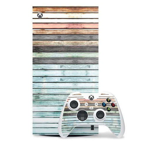 Wooden Stripes Xbox Series X Skins