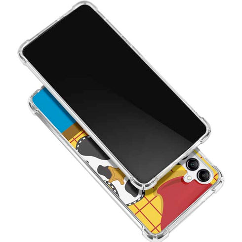 Disney Toy Story Woody Apparel Galaxy A16 5G Clear Case