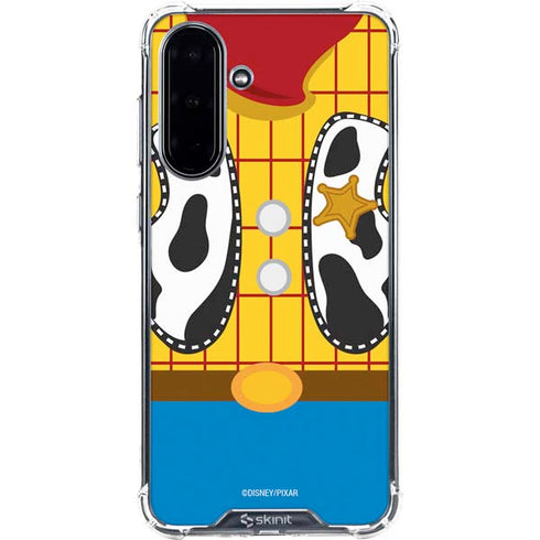 Disney Toy Story Woody Apparel Galaxy A36 5G Clear Case