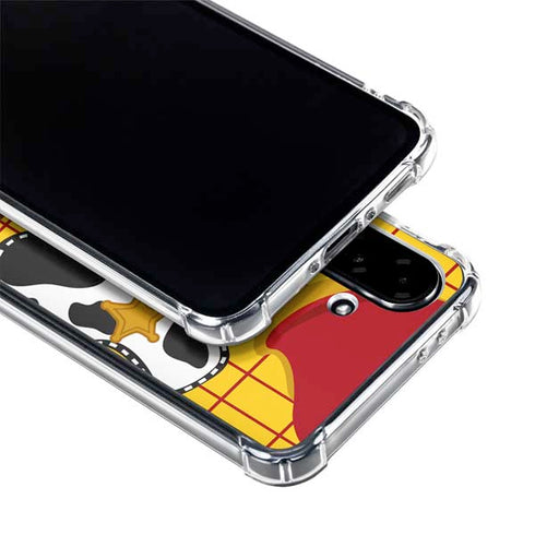 Disney Toy Story Woody Apparel Galaxy A36 5G Clear Case