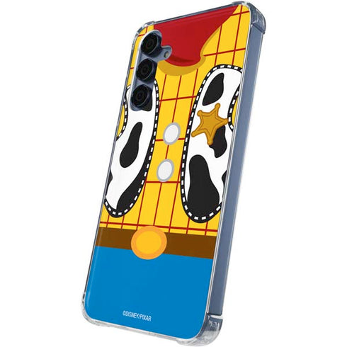 Disney Toy Story Woody Apparel Galaxy A55 5G Clear Case