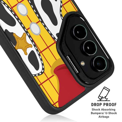 Disney Toy Story Woody Apparel Galaxy S24 Plus Kickstand Case