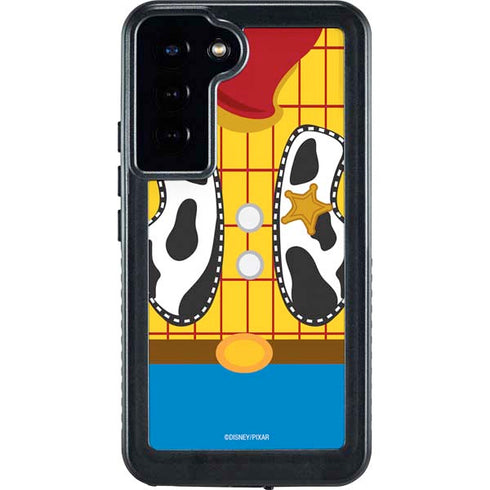 Disney Toy Story Woody Apparel Galaxy S24 Plus Waterproof Case