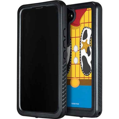 Disney Toy Story Woody Apparel Galaxy S24 Plus Waterproof Case