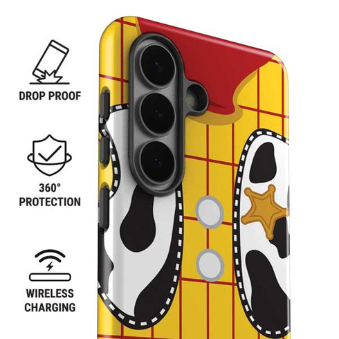 Disney Toy Story Woody Apparel Galaxy S26 Plus Impact Case
